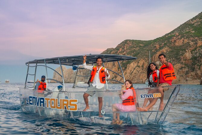 1 hour Private Navigation in Transparent Boat Arco de Los Cabos - Key points at a glance