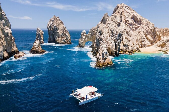 2 Hour Sunset Tour on Catamaran in Cabo San Lucas - Twenty minutes at El Arco and Land’s End