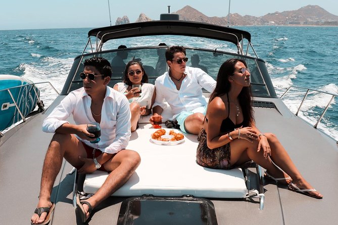 3Hr Private Yacht Cruise in Cabo As if you were aboard your own Private Yacht.Al - Whale watching from December through March