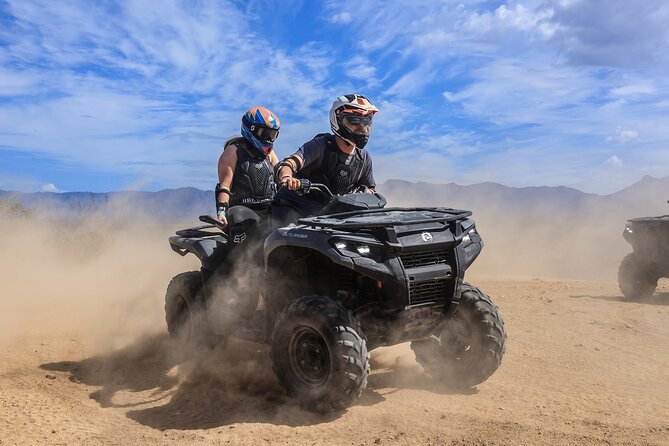 4x4 ATV Adventure with Tequila Tasting and Mexican Buffet Lunch - Riding the cactus-lined desert trails