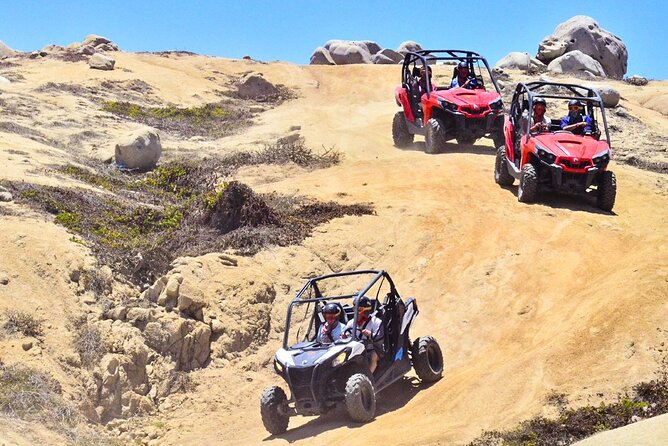 Adventure in Los Cabos Margaritas beach in ATV/UTV desert tour - Tequila tasting and the photo stop