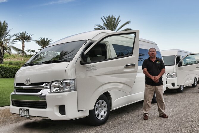 Airport Transfer to Cabo San Lucas & Pacific side Hotels & Villas Round Trip - The roughly one-hour ride to Cabo San Lucas