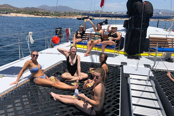 All Inclusive Cabo Boat Tour: Snorkeling, Food, and Drinks - Pelican Rock and time in the water