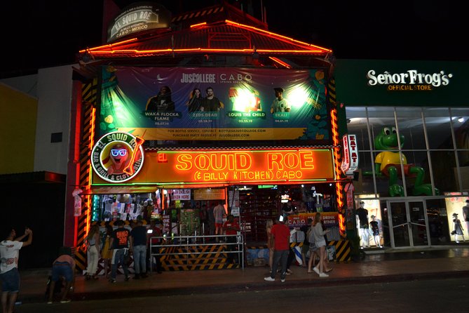 All you can drink (3 hrs) - El Squid Roe Los Cabos - Entering El Squid Roe on Boulevard Lázaro Cárdenas