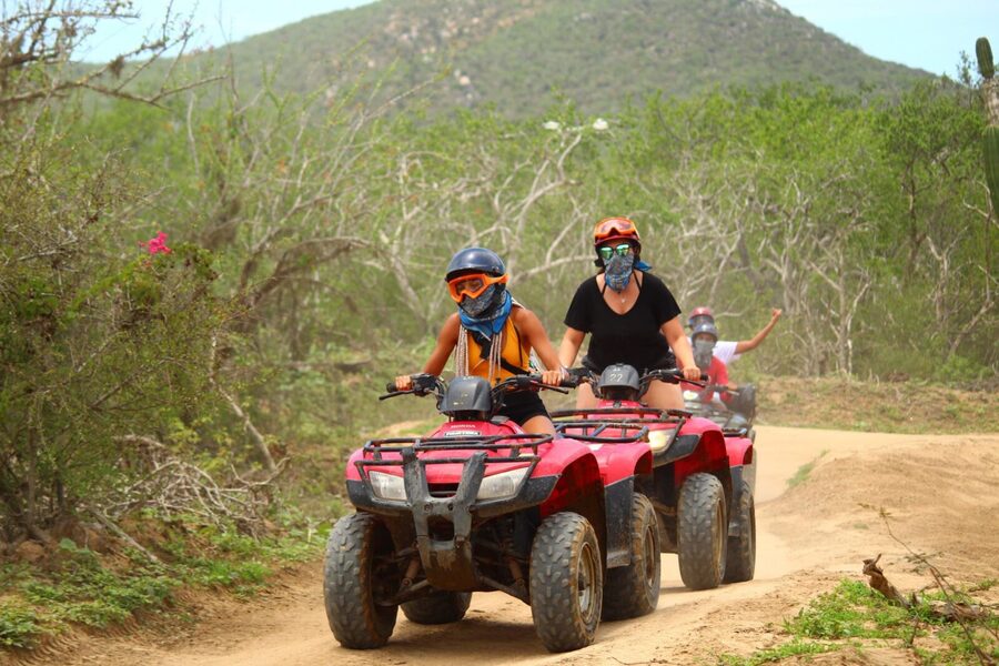 ATV, Beach and Desert Adventure with Tequila Tasting - The palapa tasting after the engines stop