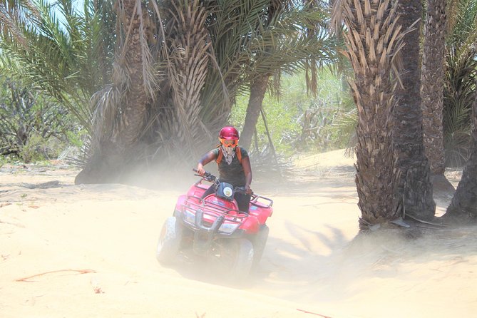 ATV Desert & Beach ride over the mountains and through Migrino beach! - Reaching Migrino Beach after the rough sections