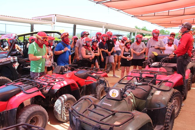 ATV Desert & Beach ride over the mountains and through Migrino beach! - The first climb reveals the real character of the ride
