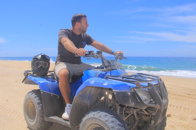 ATV Tour Desert Adventure and Sky Bike in Cabo San Lucas - Riding the ATV Through Los Cabos Desert