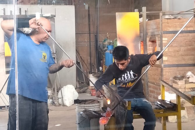 Authentic Cabo San Lucas Tour - Watching glass take shape at the factory