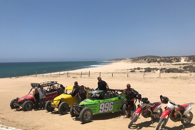 Baja Off-Road Adventure on Off-Road Motorcycle or Buggy - Following Baja 1000 country toward Cabo Pulmo