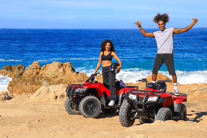 Beach ATV Adventure, Free Horseback Ride, and Sky Bike Experience - From Cabo hotels to Cactus Park