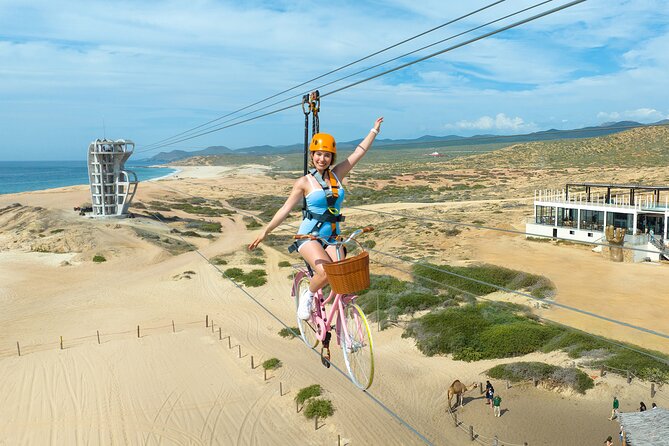 Beach ATV Adventure, Free Horseback Ride, and Sky Bike Experience - Taking an ATV through the Baja trails