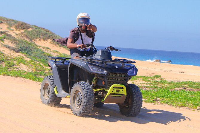 Beach ATV and Sky Bike Tour in Cabo - Getting ready for the ATV ride