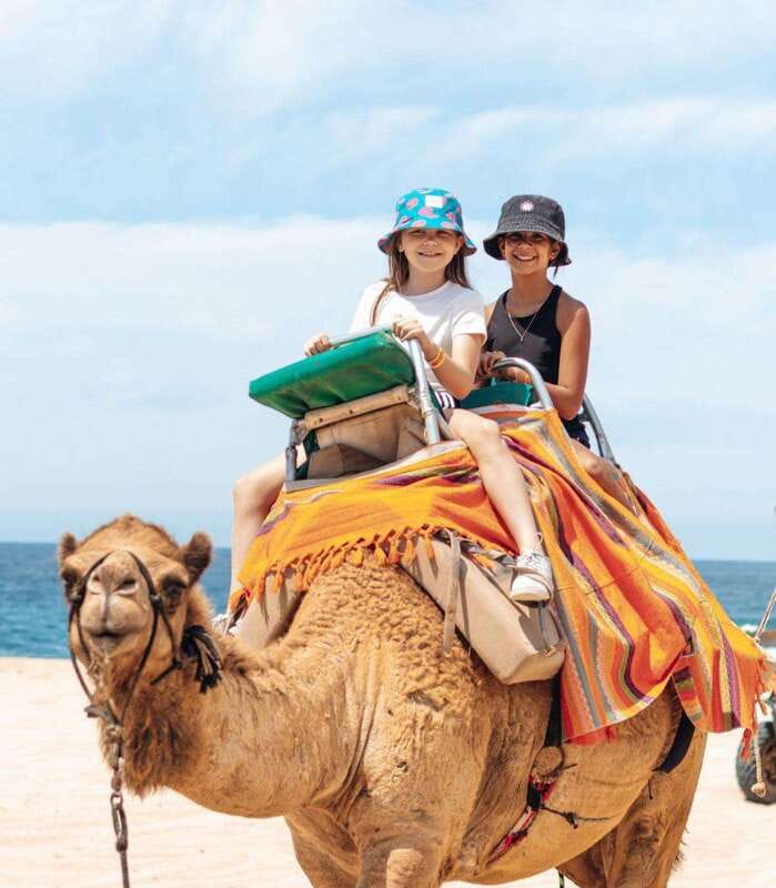 Beach Camel Ride & Encounter in Cabo by Cactus tours park - A camel ride with a Baja setting