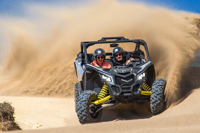 Beach CAN-AM SXS X3 and Camel Ride in Cabo - Migriño Beach and the camel encounter