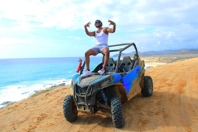 Beach UTV and Sky Bike Combo in Cabo - Migriño Beach and the Pacific setting