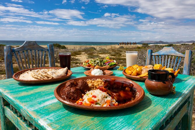 Boat Ride to the Arch and Beach Camel Ride in Cabo San Lucas - Mexican lunch, quesadillas, beer, and tequila