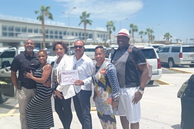 Cabo Airport Private CAR to cabo area Resorts UP TO 3 PASSENGERS - Key details before you book