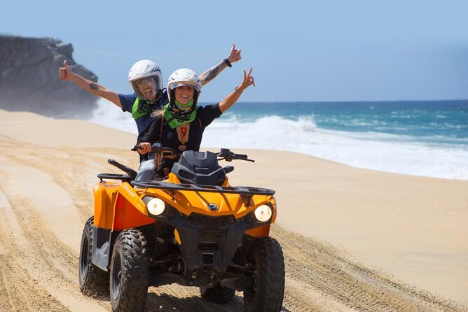 Cabo ATV and Camel Ride Combo Migriño Adventure - Getting ready for the ATV ride