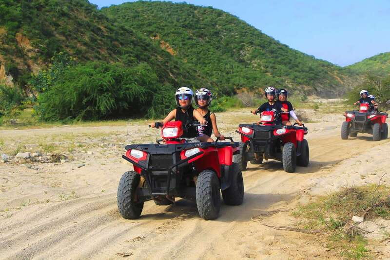Cabo: Beach & Desert Single ATV Tour with Tequila Tasting - What the guided format feels like