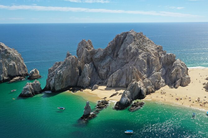 Cabo Boat Ride to El Arco & Lover’s Beach with Swimming - Leaving the marina for Land’s End