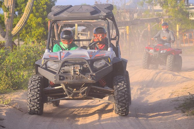 Cabo Candelaria Village Adventure (Triple UTV) - Beach views, mountain tracks, and river washes