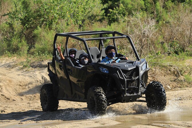 Cabo Migrino Beach & Desert Tour (Quad UTV) - Riding from desert trails to the beach