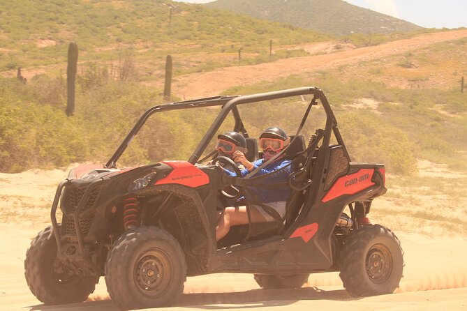 Cabo Migrino Beach & Desert UTV Tour and Tequila Tasting - What the two-hour ride feels like