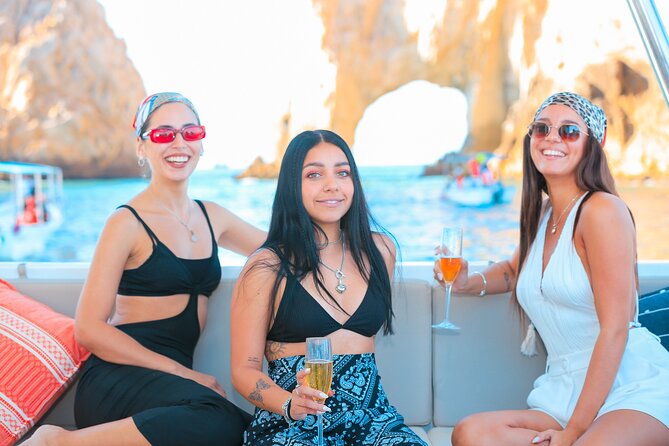 Cabo Private Catamaran: Chill Experience with Sup and Float Mat - Anchoring near a semi-private beach