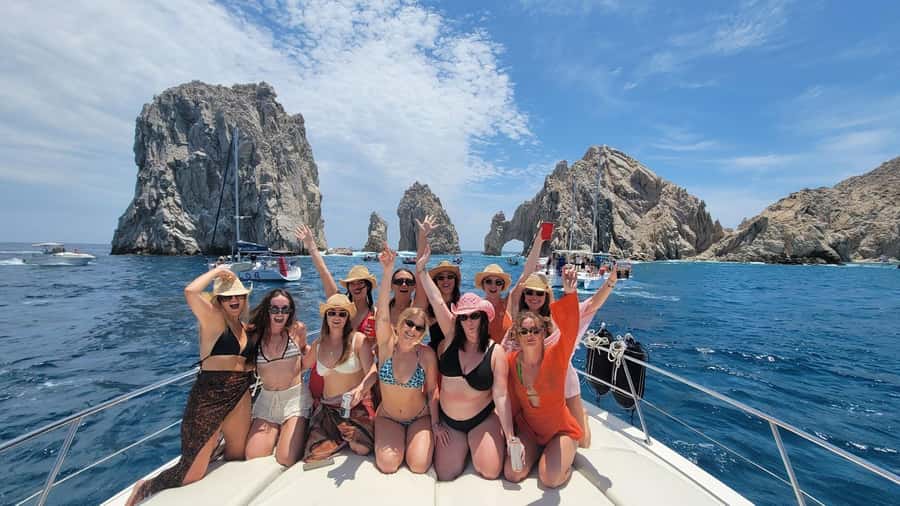 Cabo: Private Yacht Tour, Water Activities, Lunch & Drinks - Mexican Food, Margaritas, and Music Aboard