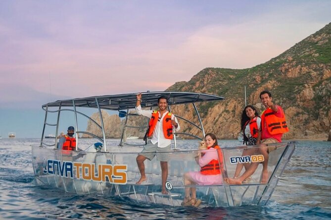 Cabo's Original Clear Boat Tour! See it all in one tour! - Divorce Beach and Lovers Beach