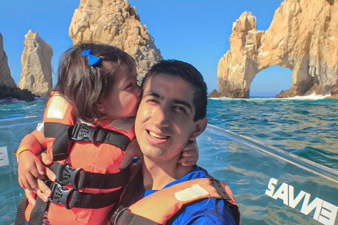 Cabo's Original Clear Boat Tour! See it all in one tour! - Neptune’s Finger and Land’s End