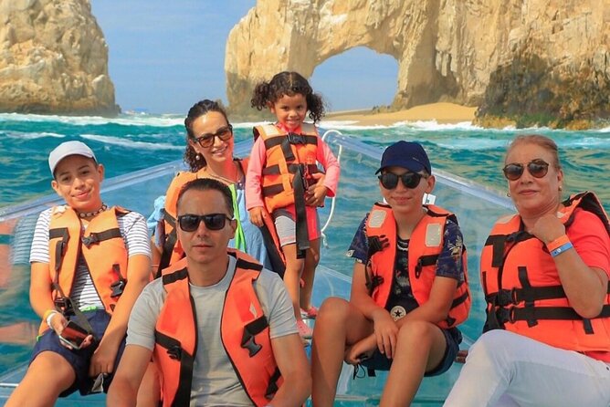 Cabo's Original Clear Boat Tour: See the Arch and Land's End - Lover’s Beach and Divorce Beach from the water