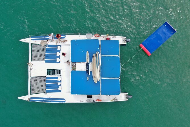 Cabo San Lucas All-Inclusive Private Catamaran Snorkeling Cruise - Playa de los Amantes and the water gear