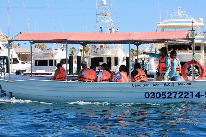 Cabo San Lucas Arc Group Tour in Glass Bottom Boat - Guides, captains, and the feel of a small operator