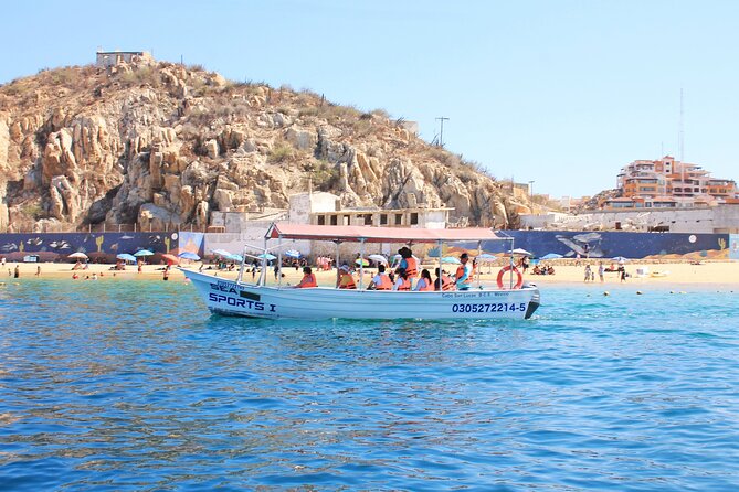 Cabo San Lucas Arc Group Tour in Glass Bottom Boat - The $20.86 fare and what you receive