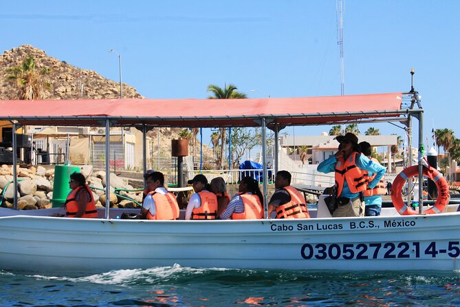 Cabo San Lucas Arc Group Tour in Glass Bottom Boat - How the schedule works for cruise port visits