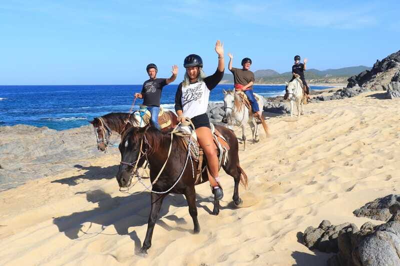 Cabo San Lucas: Beach & Desert Horseback Riding Tour - The blue agave tasting at the end