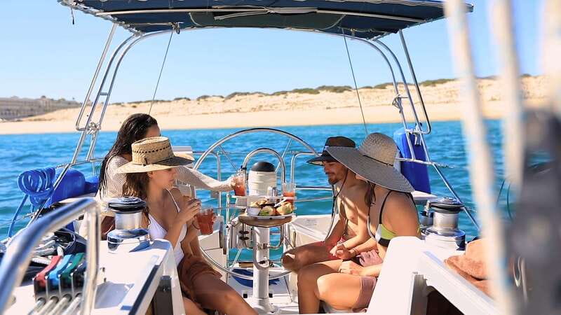 Cabo San Lucas: Private 38-Foot Sailing Boat - Pelicans Rock and the snorkeling stop