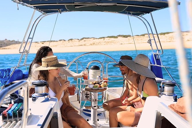 Cabo San Lucas Private 38 ft Sailing Tour with Snorkeling - Food, drinks, and the open bar