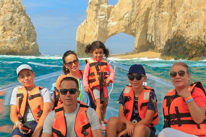 Cabo San Lucas Private VIP Tour in Cabo's Original Clear Boat - A private look at Cabo from the water