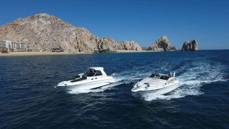 Cabo San Lucas Private Yacht 1 Hour Express Highlight Cruise - The Arch, Lovers Beach, and Pelican Rock