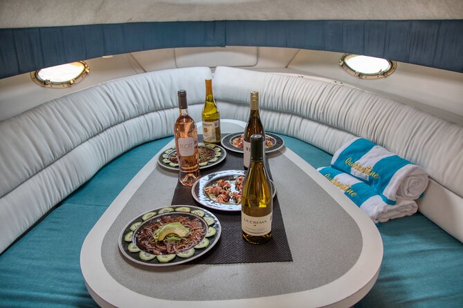 Cabo San Lucas Private Yacht Cruise with Open Bar - Pelican Rock is the first real water stop