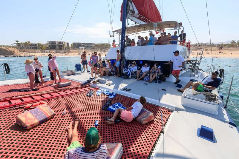 Cabo San Lucas: Snorkel, Lunch and Sail Experience - Cruising past Lover’s Beach and the sea lions