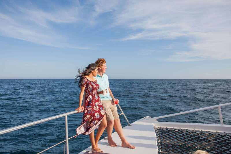 Cabo San Lucas: Sunset Cruise with Wine and Jazz - A Spacious Catamaran and a Calm Evening Mood