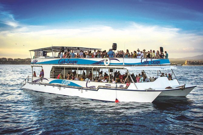 Cabo San Lucas Sunset Dinner Cruise with Open Bar - What the two-hour route feels like