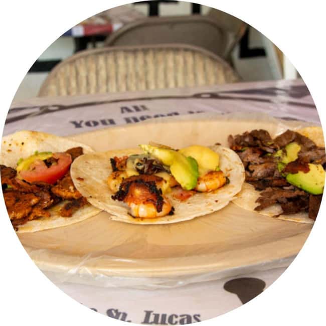Cabo San Lucas: Taco Safari Tour - A Mexican classic in a rock-themed setting