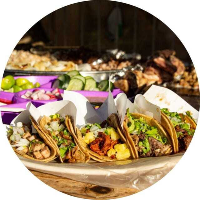 Cabo San Lucas: Taco Safari Tour - Signature tacos in an open-air kermes