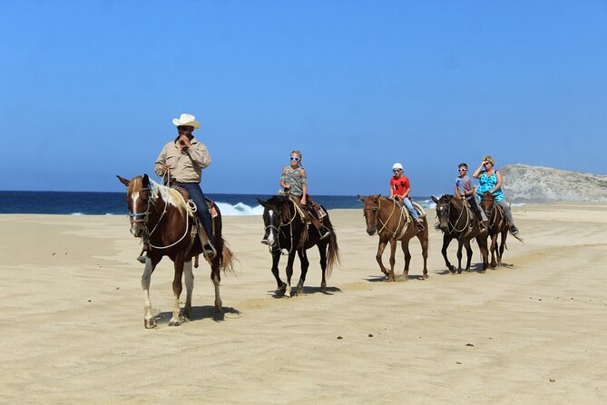 Cabo Shore Excursion: Beach Horseback Ride & Tequila Tasting - Tequila tasting after the ride