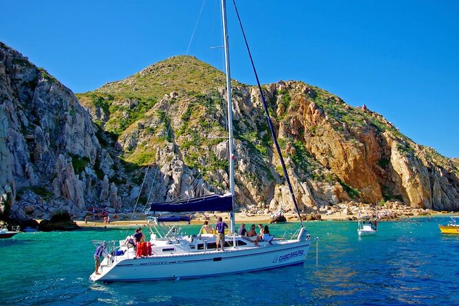 Cabo Snorkeling and Sailboat Tour with Lunch and Open Bar - Sailing from F Dock into San Lucas Bay